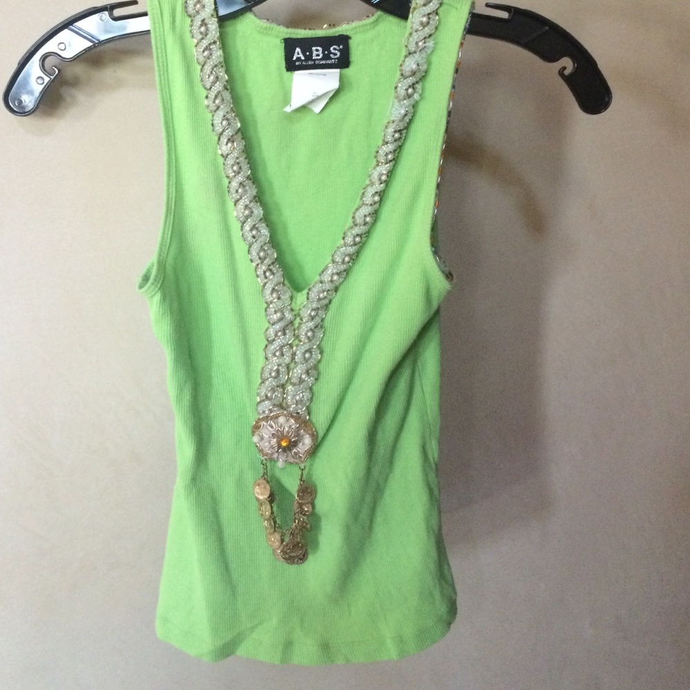 ABS by Allen Swartz Beaded Tank